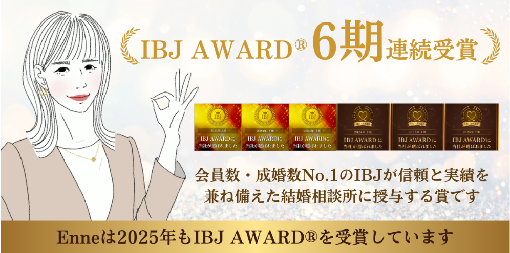 IBJ AWARD 6期連続受賞